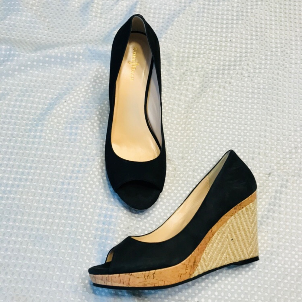 Cole haan open toe espadrilles